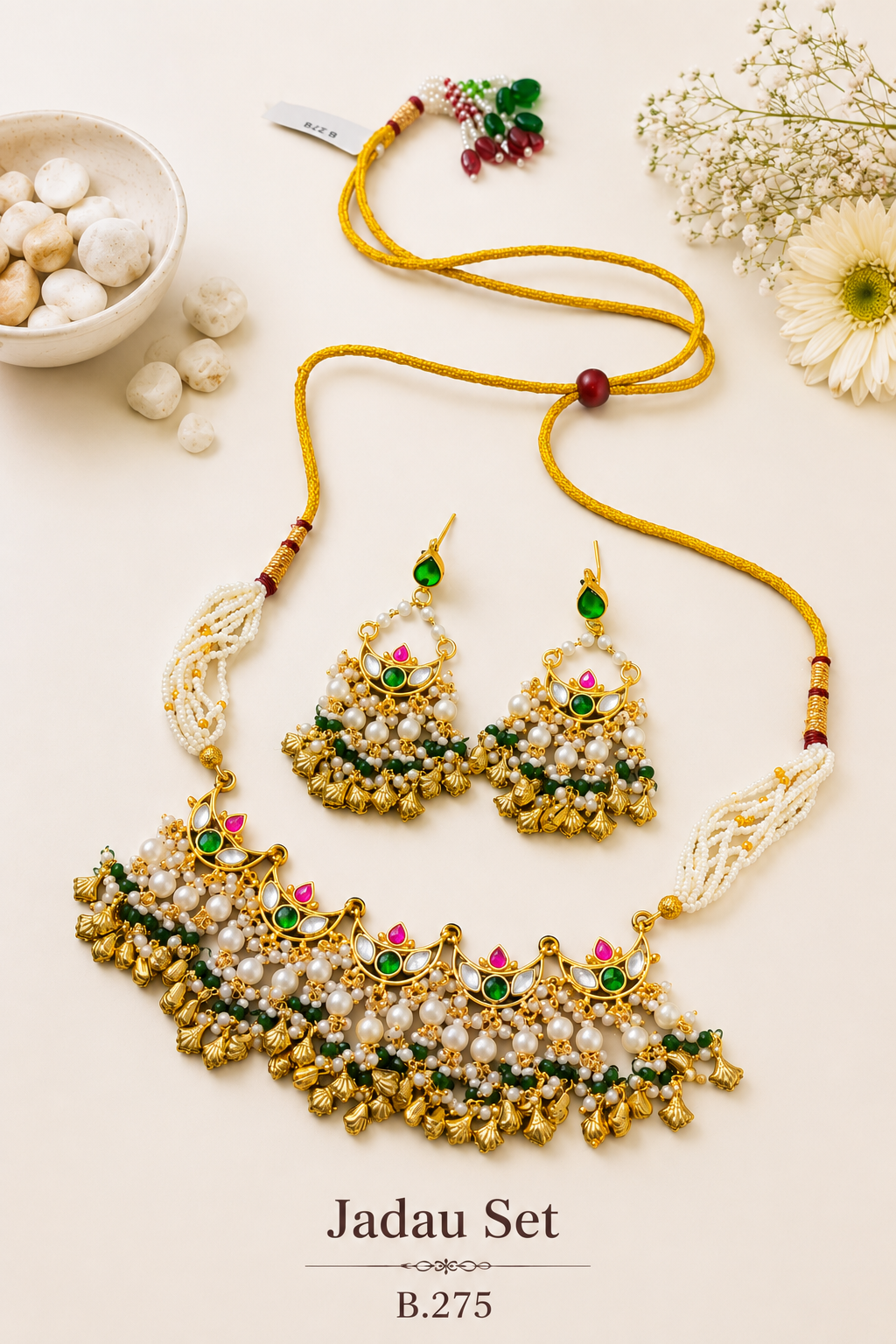Pachi Kundan/ Jadau Choker Set