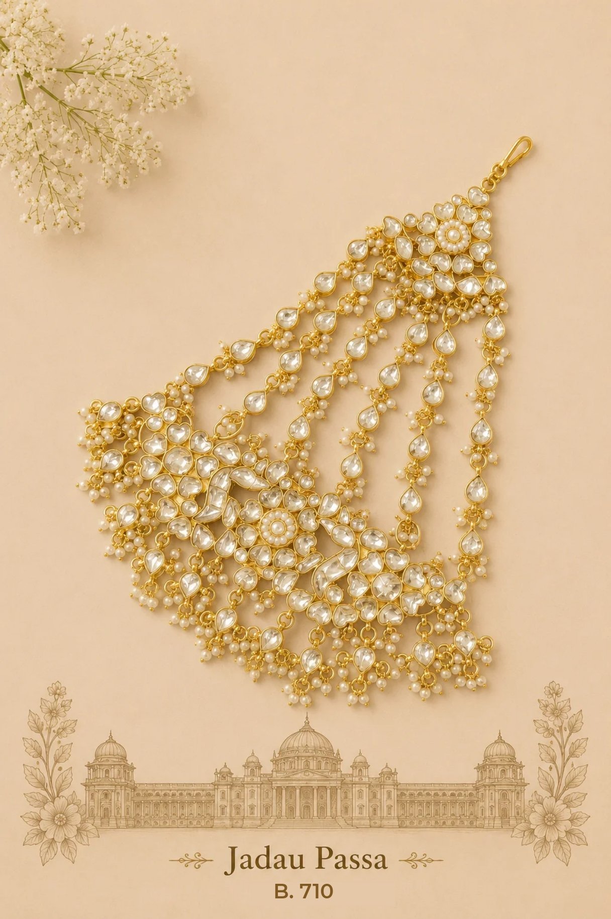Pachi/Jadau Kundan Pasa