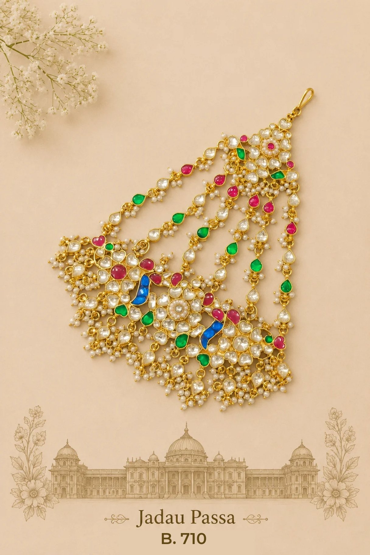 Pachi/Jadau Kundan Pasa